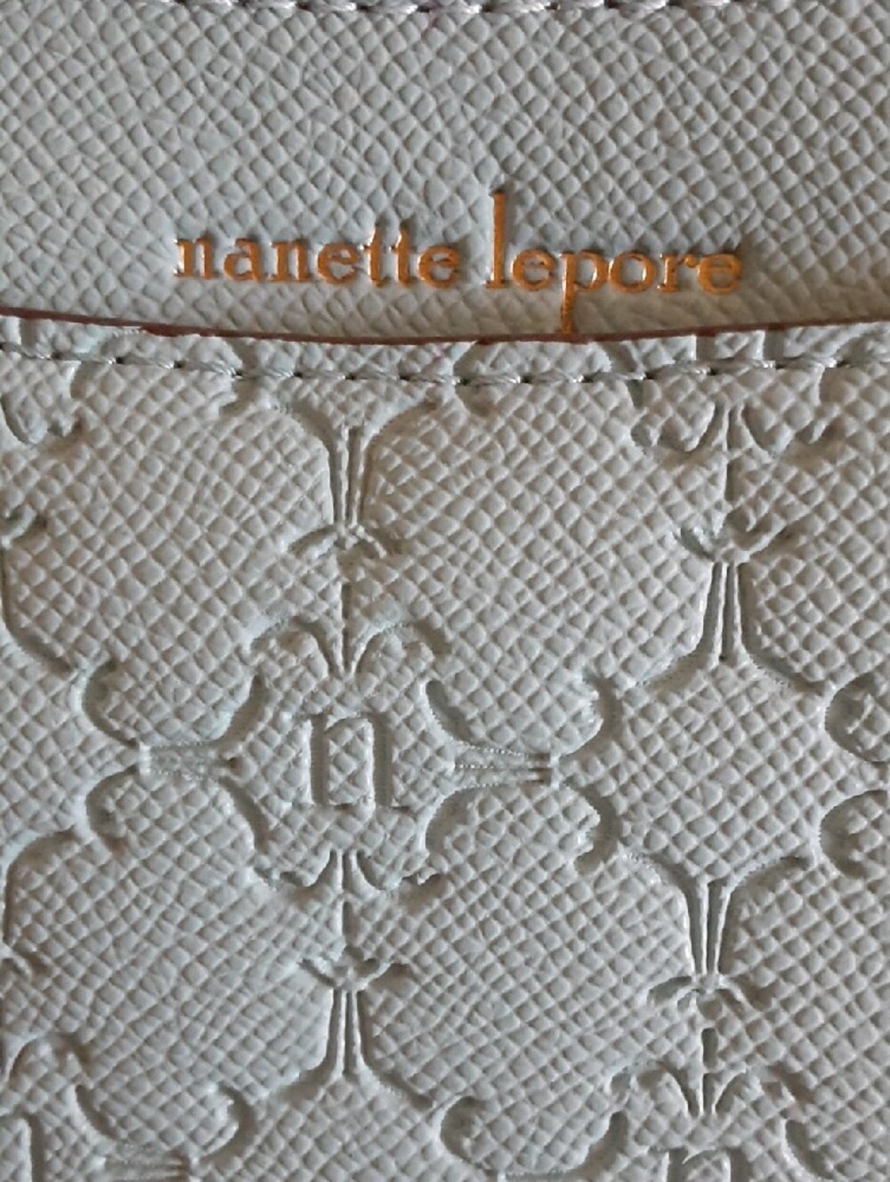 Nanette Lepore Light Aqua Shoulder Bag with Gold Hardware - Picture 7 of 12